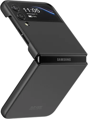 TSQQST Funda para Samsung Galaxy Z Flip 4 | Funda protectora de cuerpo completo a prueba de golpes para Galaxy Z Flip 4 5G 2022 | Negro