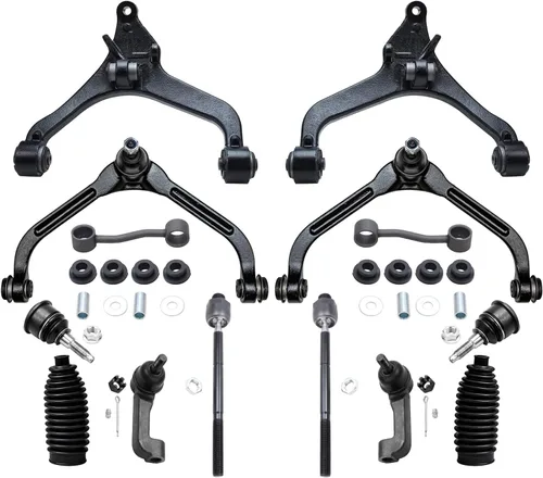 Miniatura 114 de Detroit Axle - Kit de suspensión frontal de 16 piezas para RWD Chrysler 300 Dodge Charger Challenger Magnum 6 brazos de control con rótulas 2