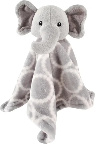 Miniatura 11 de Manta de seguridad para bebé en forma de animal amigo de peluche, de Hudson Baby, Azul zorro