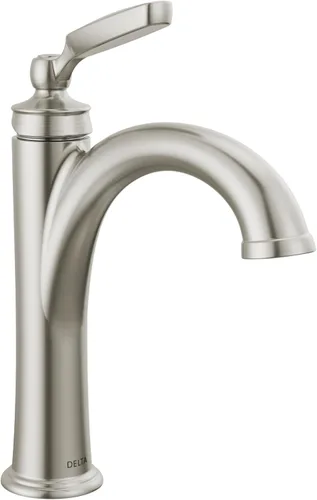 Miniatura 8 de Grifo de Baño Delta Woodhurst Bronce Frotado con Aceite de 1 Orificio, Grifo de Lavabo de Baño de Un Solo Orificio para Tocador, Ensamblaje