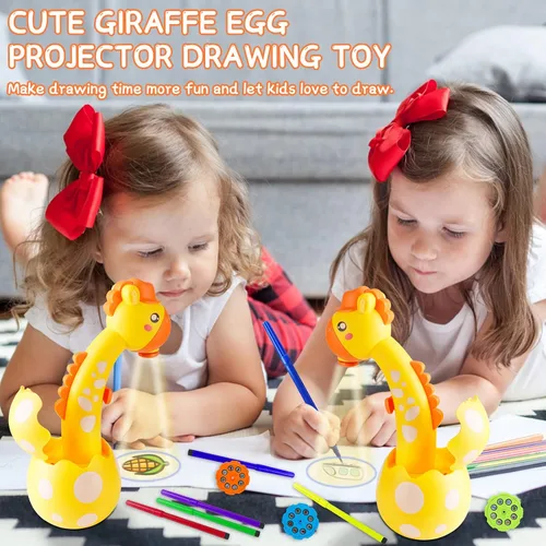 Miniatura 5 de KETIEE Proyector de Dibujo para Niños, Juguete con Proyector para Trazar y Dibujar con Luz y Música, Proyector Inteligente para Bocetos para Niños