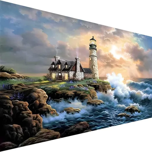 Miniatura 8 de koemhxb Kit de pintura por números de bandera estadounidense para adultos, pintura patriótica por números, kits de pintura cruzada para adultos por