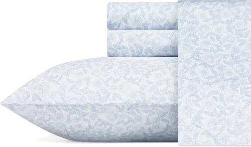 Miniatura 36 de Laura Ashley - Juego de sábanas King, sábans de cama extremadamente suaves con una sensación ligera y naturalmente sedosa de algodón satinado - Musa