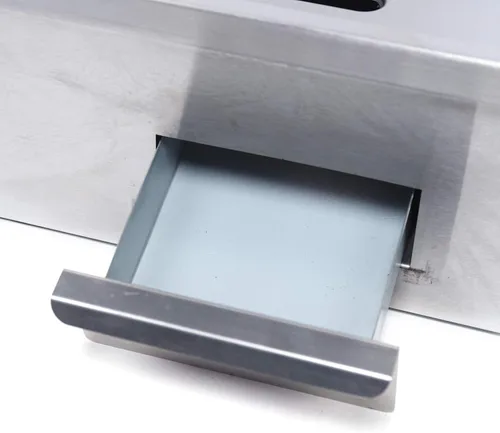 Miniatura 8 de Plancha eléctrica de encimera plana, parrilla comercial de acero inoxidable con control de temperatura ajustable, parrilla de restaurante