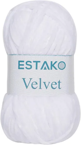 Miniatura 30 de Estako Manta de felpilla de terciopelo amigurumi para tejer y tejer, súper voluminosa, 3.53 oz (132 yardas) (1710 - naranja)