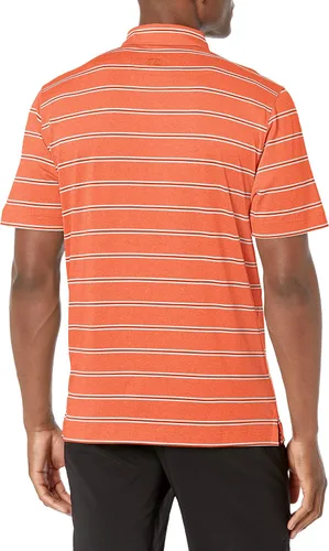 Miniatura 2 de Cutter & Buck NFL Forge Stripe Drytec Polo para hombre, Carolina Panthers, azul