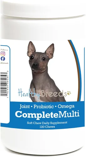 Miniatura 20 de Healthy Breeds Boxer todo en uno multivitamínico suave masticable 120