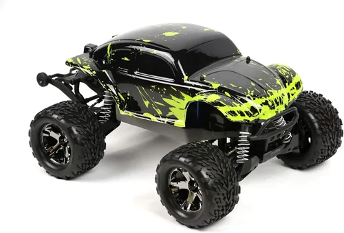 Miniatura 2 de SummitLink Cuerpo personalizado verde fangoso sobre negro compatible con escala 1/10 RC coche o camión (camión no incluido) STB-BG-01