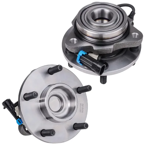 Miniatura 38 de Detroit Axle - 2.2L Bujes de rodamiento de rueda delanteros de 2 piezas para Honda Accord 90-97, 97 Acura CL, 2 rodamientos de ruedas y conjunto