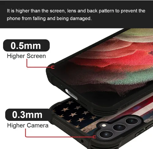 Miniatura 213 de CARLOCA Funda compatible con Samsung Galaxy S22 Ultra, diseño gráfico de Star Howling Wolfs Samsung Galaxy S22 Ultra, diseño gráfico, a prueba