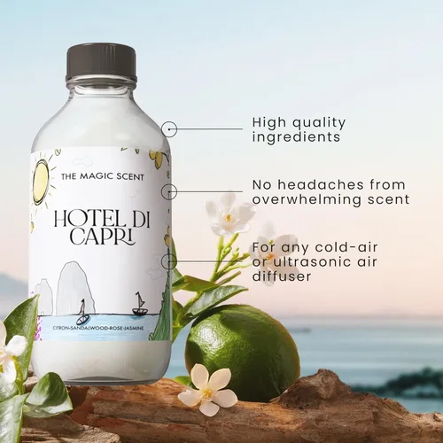 Miniatura 3 de The Magic Scent Hotel Di Capri - Aceite difusor de aroma para hotel, aceite de fragancia ultrasónico y aire frío para difusor, aromas HVAC