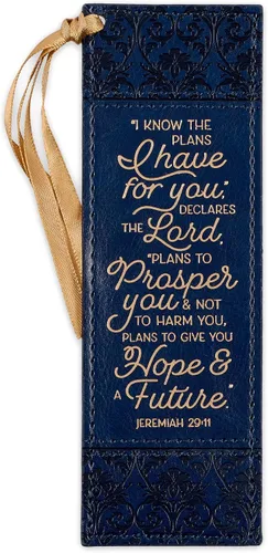 Miniatura 37 de Christian Art Gifts - Marcapáginas premium de piel sintética vegana con escritura bíblica para mujeres: Cuando ella habla - Proverbios 31:26, Marrón