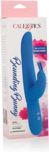 Miniatura 3 de CalExotics Posh - Conejito de silicona de 10 funciones, azul (SE-4540-10-3)