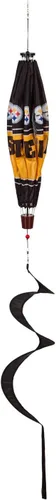 Miniatura 2 de Team Sports America NFL Pittsburgh Steelers Impresionante globo giratorio para exteriores, 12 pulgadas de largo x 12 pulgadas de ancho x 55 pulgadas