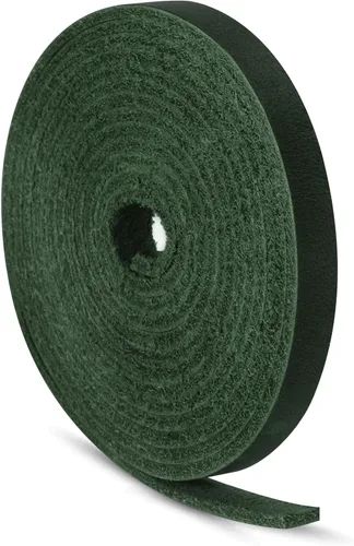 Miniatura 35 de Ringsun Tiras de cuero negro planas de 2 pulgadas de ancho para manualidades, tiras de cuero de grano completo, cordón de cuero para manualidades