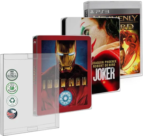 Miniatura 9 de MALKO Paquete de 10 fundas protectoras compatibles con Arrow Video Big Box Limited Editions - Caja gruesa