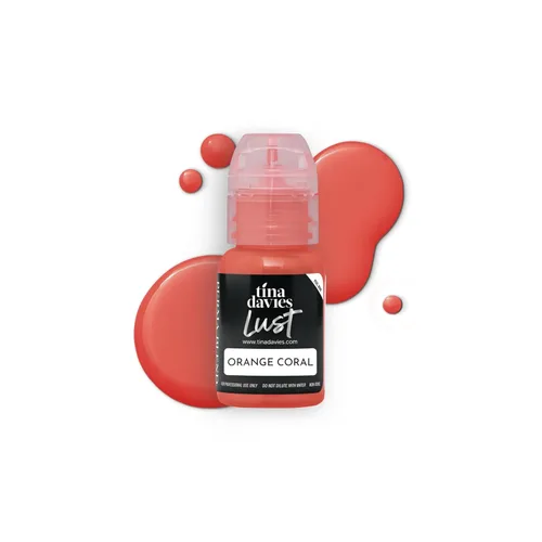 Miniatura 12 de Pigmentos profesionales para labios de Tina Davies Envy & Lust - Maquillaje labial permanente - Colores que cicatrizan fieles al tono - Alta Canela