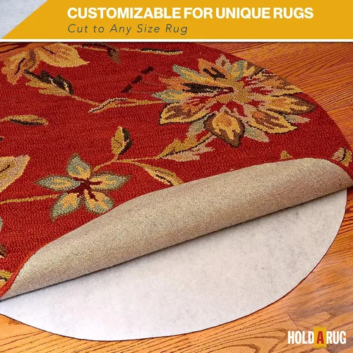 Miniatura 7 de Hold-a-Rug redonda de 2 pies - Almohadilla antideslizante para madera dura, vinilo, azulejos, suelos laminados, mantiene las alfombras seguras
