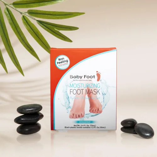 Miniatura 4 de Baby Foot Mascarilla humectante sin perfume que no se despega – Hidrata y Refesh en 15 minutos – Tratamiento sin dolor en los pies – Para hombres