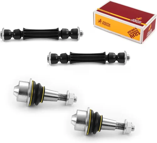 Miniatura 32 de Metrix Premium Chassis Parts - Juego de 4 piezas de articulación de rótula superior y barra estabilizadora delantera para Ford Ranger RWD 1998-2011