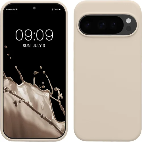 Miniatura 114 de kwmobile Funda Compatible con Google Pixel 6 Pro - Funda de Teléfono de Silicona TPU con Acabado Suave - Azul Caribe
