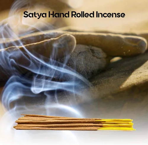 Miniatura 5 de Nag Champa - Paquetes de varillas de incienso enrolladas a mano y no tóxicas, perfectas para meditación y yoga, paquete de regalo de fragancia
