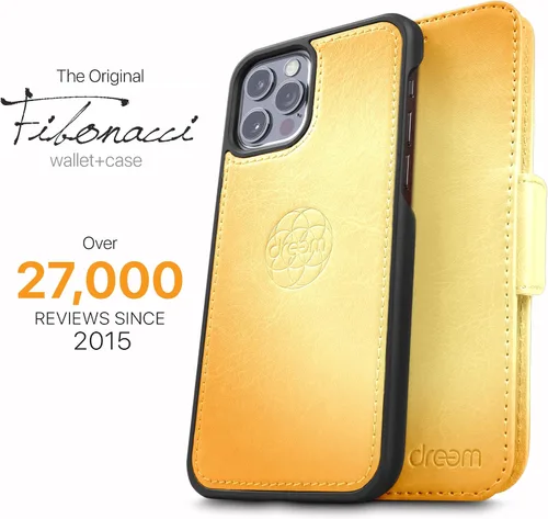 Miniatura 4 de Dreem Fibonacci - Funda tipo cartera para iPhone 13 Pro Max Funda 2 en 1 a prueba de golpes y funda desmontable de piel vegana, compatible