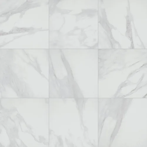 Miniatura 26 de Daltile Perpetuo - Moldura redondeada de porcelana con aspecto de mármol de porcelana de 3 x 24 pulgadas en gris eterno pulido (se vende por pieza)