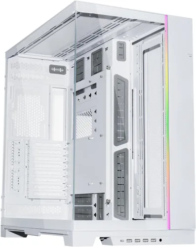 Miniatura 10 de Lian Li Dynamic EVO XL - Hasta 280mm E-ATX Placa base - Tiras de iluminación ARGB - Hasta 3X 420mm Radiador - Paneles de vidrio templado frontal