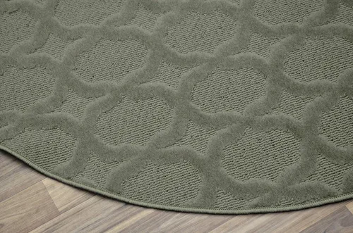 Miniatura 106 de Garland Rug Sparta - Alfombra antideslizante de polipropileno de 2 pies x 12 pies, color negro, ideal para salas de estar y pasillos, elegante