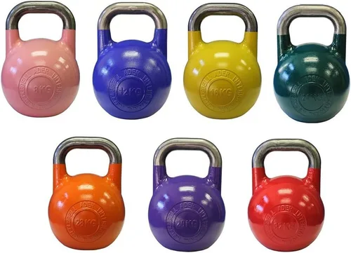 Miniatura 7 de Ader Pro-Grade Int'l Kettlebell 17.6 lbs,26.5 lbs,35.3 lbs,44.1 lbs,52.9 lbs,61.7 lbs,70.5 lbs