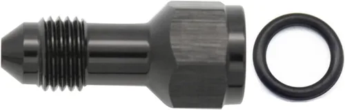 Miniatura 5 de Aluminio 3AN hembra a 3AN macho extensor de montaje, conector adaptador de extensiones AN3 con anillo tórico, negro