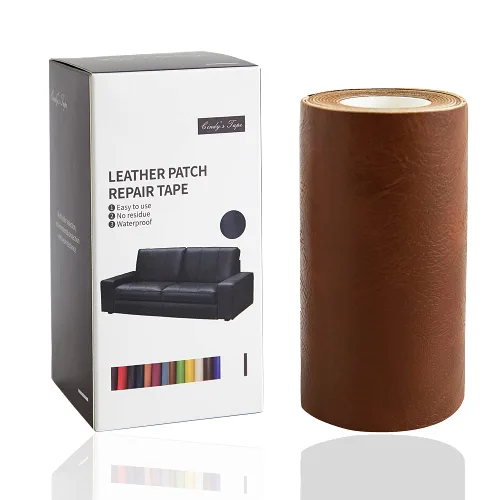 Miniatura 21 de Cindy's Tape Cinta de cuero adhesiva impermeable para reparaciones de 3 x 60 pulgadas para sofás, asientos de automóvil, bolsas, muebles, asiento