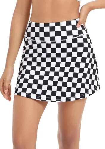 Miniatura 13 de AHLW Pantalones cortos de ciclismo suaves para mujer, con bolsillos, cintura alta, elásticos, cómodos, atléticos, para correr, yoga