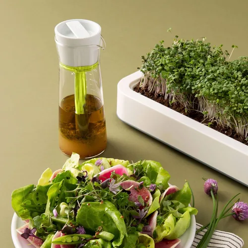 Miniatura 7 de Chef'n 104-759-258 Emulstir Mezclador de aderezo para ensalada, tamaño único, plástico, rúcula/merengue