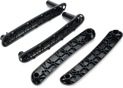 Miniatura 4 de par de manijas interiores para puerta para Mitsubishi Eclipse 2006 2007 2008 2009 2010 2011 2012, reemplaza 7221A069HA 7221A070HA, negro
