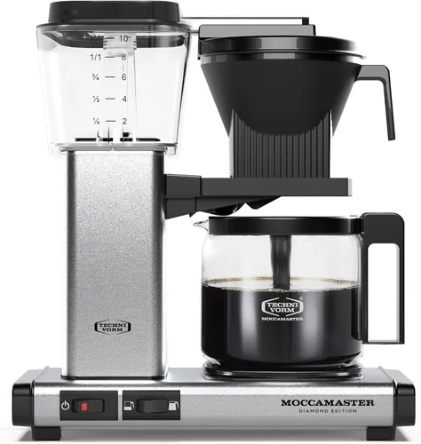 Miniatura 28 de Technivorm Moccamaster 53937 KBGV - Cafetera de 10 tazas, color negro, 40 onzas, 1.25 l