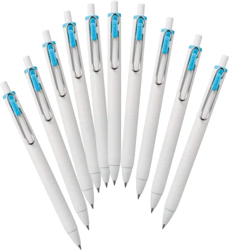 Miniatura 17 de Recambios para bolígrafo Mitsubishi Pencil Uniball One Hako UMR38S.15, bolígrafo de gel, punta 0.38, rojo, 10 piezas