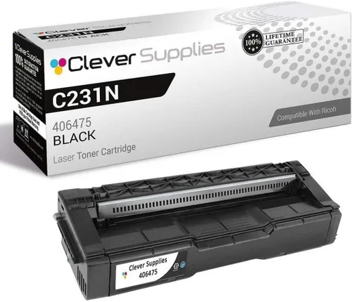 Miniatura 161 de CS - Cartucho de tóner compatible para Ricoh C220 406046 Color negro láser Aficio SP C220 Aficio SP C220A Aficio SP C220DN Aficio SP C220N Aficio SP