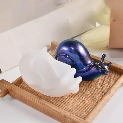 Miniatura 7 de 4 moldes de resina de animales, moldes de rana, lagarto, caracoles de silicona, moldes de joyería para resina epoxi, decoración del hogar