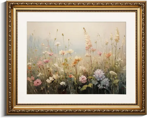 Miniatura 37 de VIYYIEA Arte de Pared con Marco Dorado Impresión en Lienzo Decoración del Hogar para Sala de Estar Mujeres Leyendo Cuadros para Dormitorio Baño