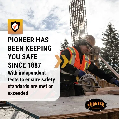 Miniatura 7 de Pioneer Chaleco de Seguridad de Malla Desmontable Hi Vis para Mujeres - Cinta Reflectante, 4 Bolsillos - Construcción, Tráfico, Seguridad - Naranja