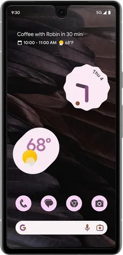Miniatura 4 de OtterBox Protector de pantalla antimicrobiano Google Pixel 7A Alpha Flex - Transparente, ajuste de precisión, claridad de cristal, respuesta táctil