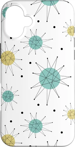 Miniatura 23 de Franciscan Starburst Mid Century Modern Atomic Era Pattern Case for iPhone 17