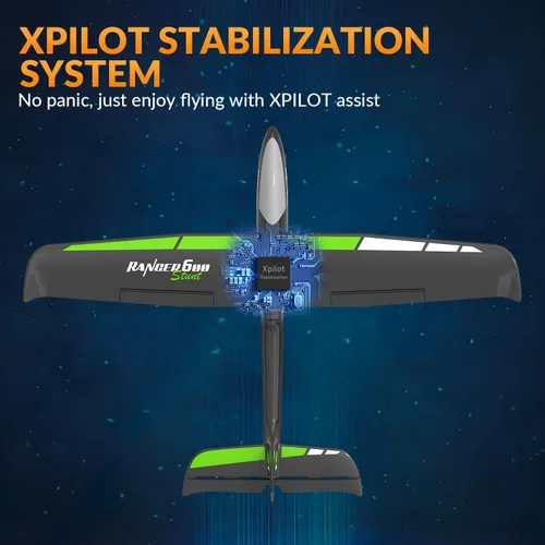 Miniatura 5 de VOLANTEXRC - Avión RC de nueva versión, avión de control remoto para adultos, avión RC de 4 canales con construcción de espuma duradera, 3 modos
