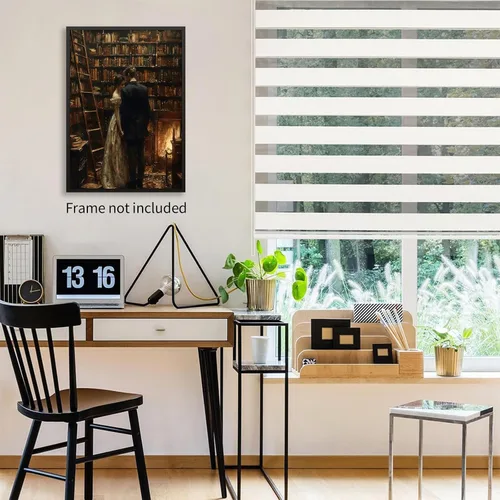 Miniatura 6 de Pósteres vintage de la biblioteca Moody de estilo gótico oscuro, academia estética, arte de pared, libro victoriano antiguo, impresiones en lienzo