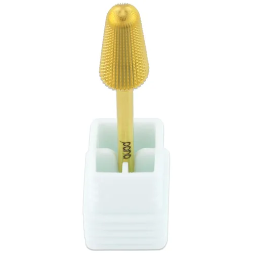 Miniatura 5 de PANA Broca de carburo de volcán para uñas, uso de rotación bidireccional para zurdos y diestros, acrílico de eliminación rápida o gel duro, vástago