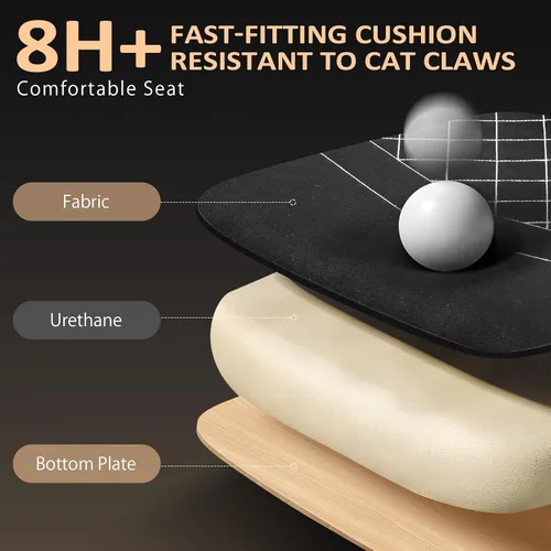 Miniatura 4 de GTPLAYER Silla de juegos con reposapiés, silla de juegos grande y alta, silla de oficina de computadora con soporte lumbar para adultos, silla
