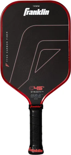 Miniatura 11 de Franklin Sports Paletas profesionales de Pickleball – Serie de fibra de carbono C45 - Aprobadas oficialmente por USAP + UPA – Diseño para jugadores