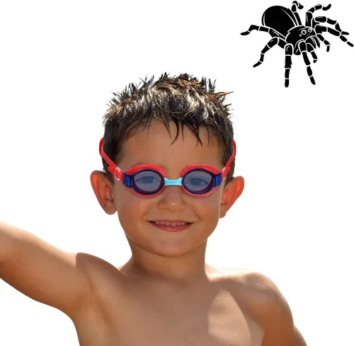 Miniatura 6 de Gafas de natación para niños de 2 a 6 años, gafas para niños sin jalar el cabello, gafas para niños con banda para la cabeza acolchada